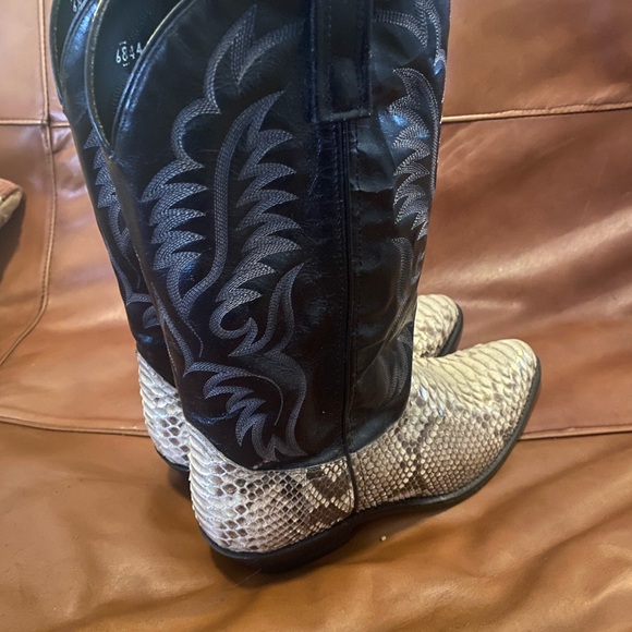 Laredo Key West Python Cowboy Boots 12D - Picture 4 of 12